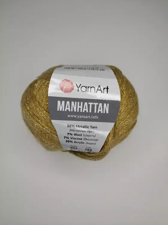 Yarnart Manhattan Yarnart (Манхэттен Ярнарт) 902 золото