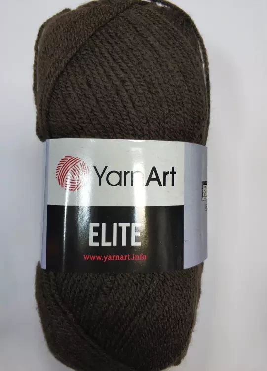 Yarnart Elite (Ярнарт Элит) 217 коричневый