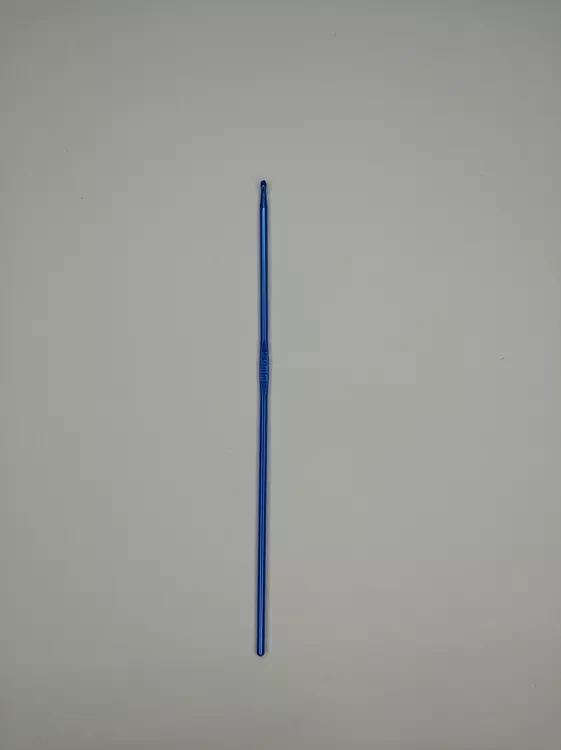 Крючок для вязания алюминиевый, 2,5 мм.
