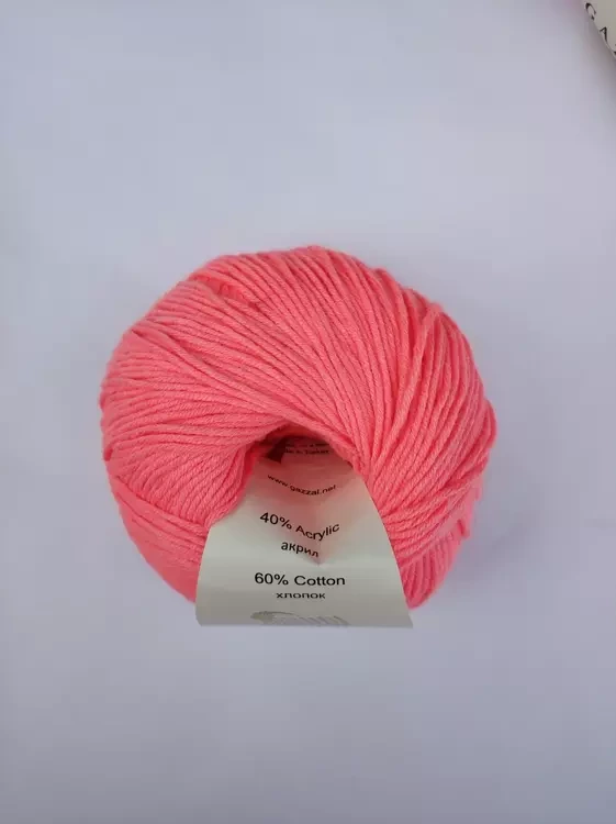 Gazzal Baby cotton (Газзал Бэби Коттон) 3458 ярко-розовый