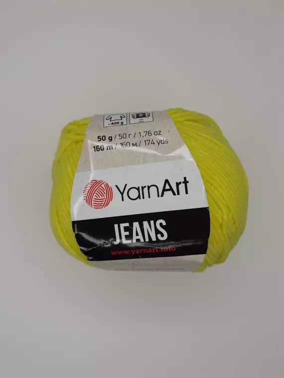 Yarnart Jeans (Ярнарт Джинс) 58 лимон