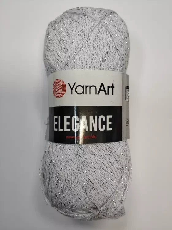 Yarnart Elegance (Ярнарт Элеганс) 101 серебро