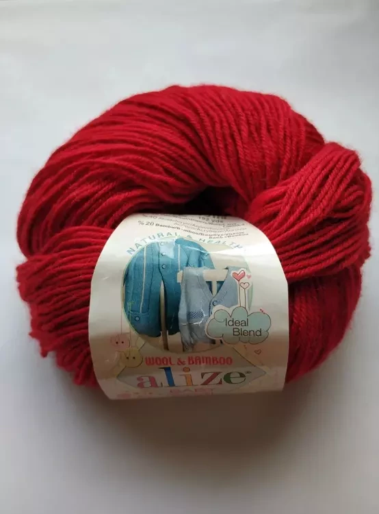 Baby Wool Alize (Бэби Вул Ализе) 106 красный
