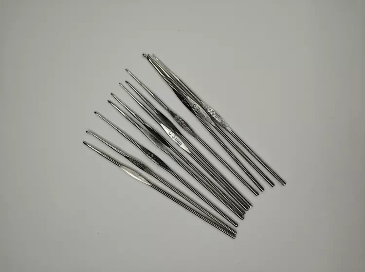 Крючок для вязания металлический, 0,5 мм.
