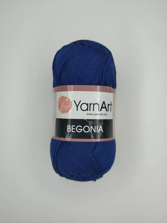 Пряжа Yarnart Begonia (Ярнарт Бегония), 66 т.синий