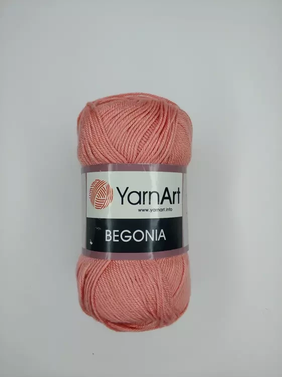 Пряжа Yarnart Begonia (Ярнарт Бегония), 329 персик