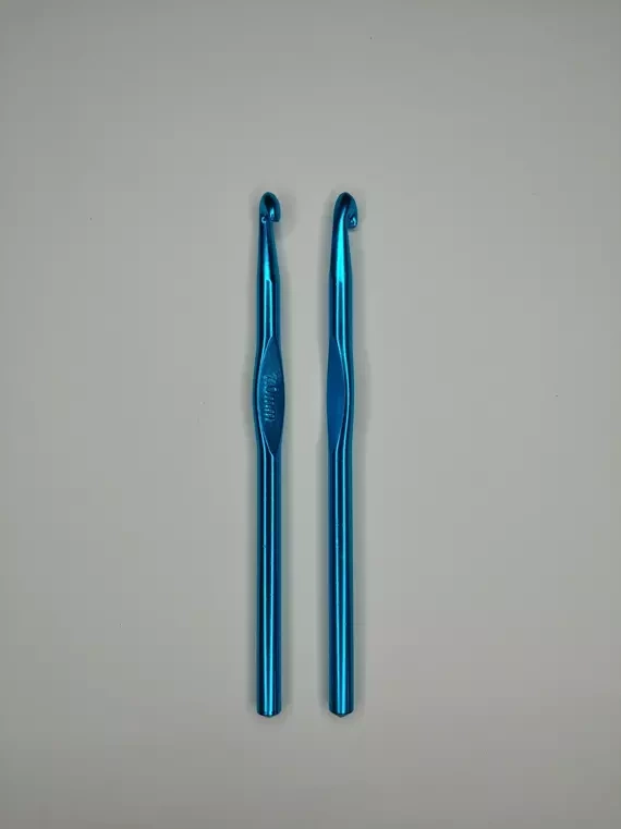 Крючок для вязания алюминиевый, 7 мм.