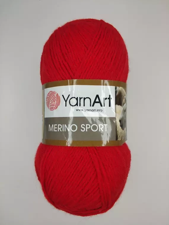 Yarnart Merino Sport (Ярнарт Мерино Спорт) 773 красный