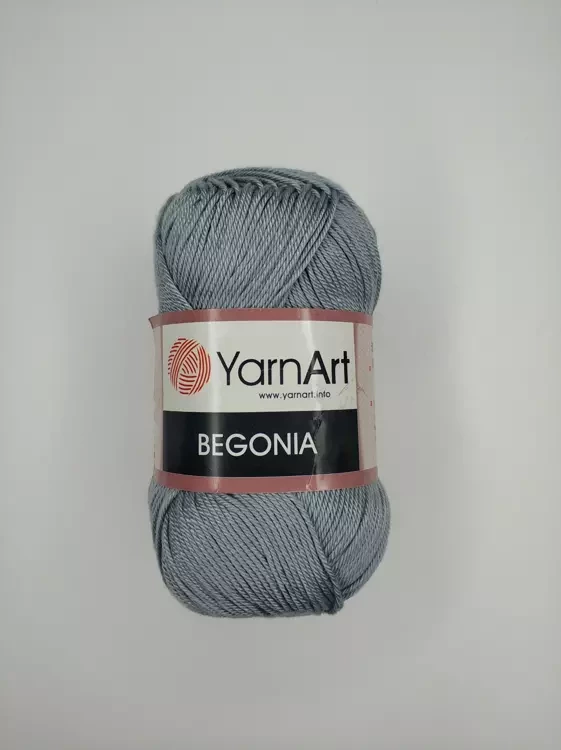 Пряжа Yarnart Begonia (Ярнарт Бегония), 5326 серый