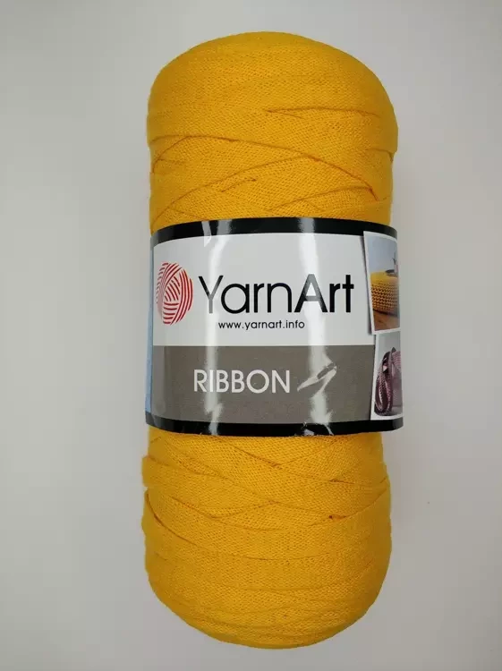 Пряжа Ribbon (Риббон), 764 желтый