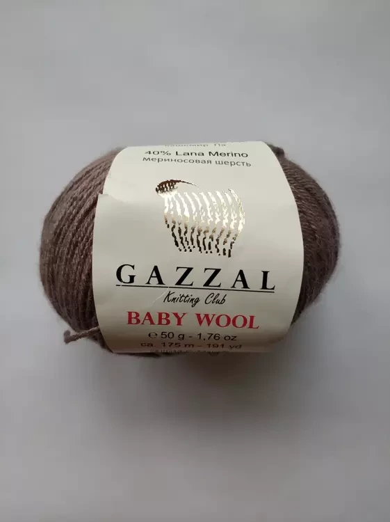 Baby Wool Gazzal (Бэби Вул Газзал) 835 какао