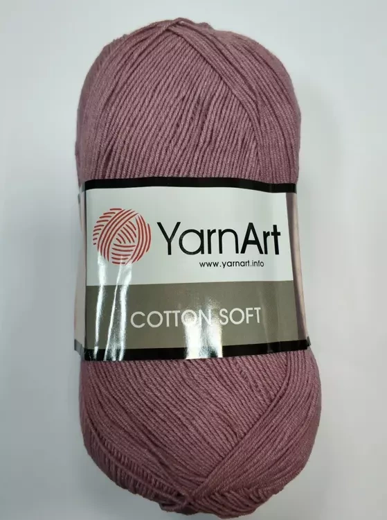 Cotton Soft Yarnart (Коттон Софт Ярнарт) 65 брусника
