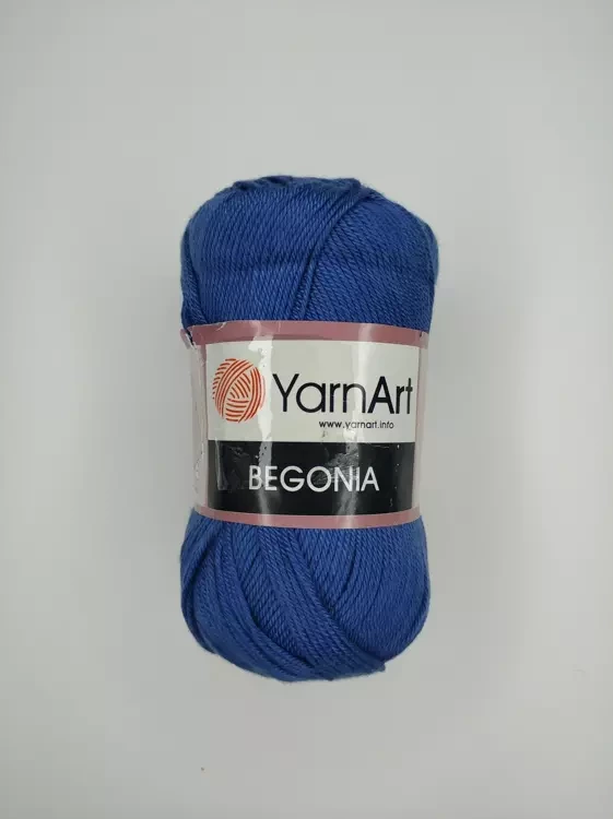 Пряжа Yarnart Begonia (Ярнарт Бегония), 154 синий