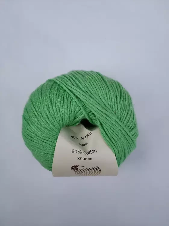 Gazzal Baby cotton (Газзал Бэби Коттон) 3466 зеленое яблоко