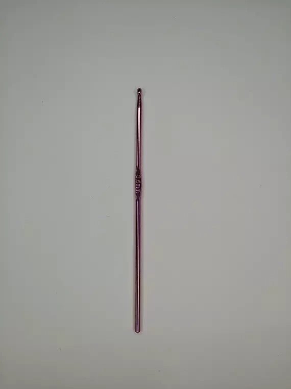 Крючок для вязания алюминиевый, 3,5 мм.