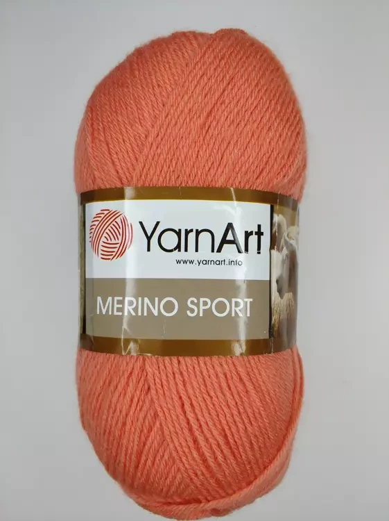 Yarnart Merino Sport (Ярнарт Мерино Спорт) 763 оранж