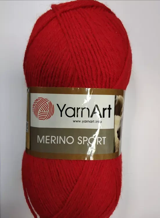 Yarnart Merino Sport (Ярнарт Мерино Спорт) 773 красный