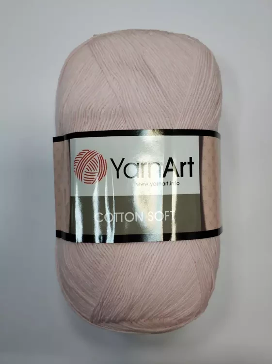 Cotton Soft Yarnart (Коттон Софт Ярнарт) 74 светло-розовый