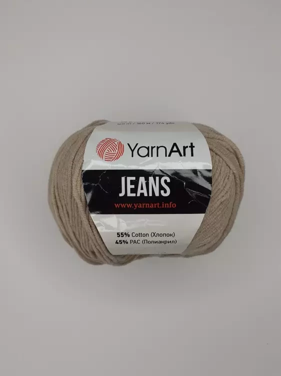 Yarnart Jeans (Ярнарт Джинс) 87 беж
