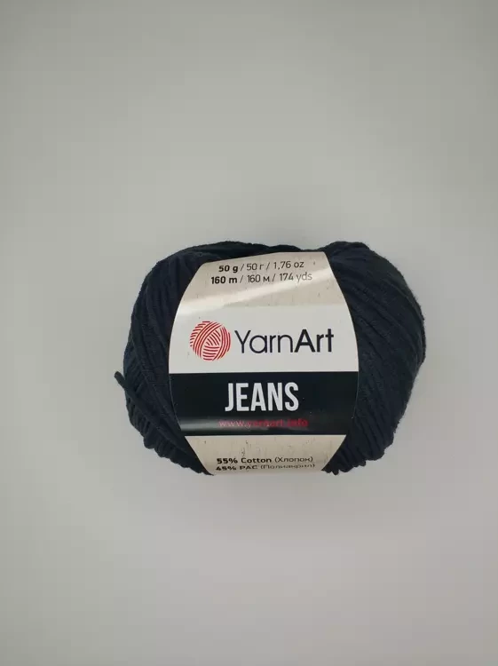 Yarnart Jeans (Ярнарт Джинс) 53 черный