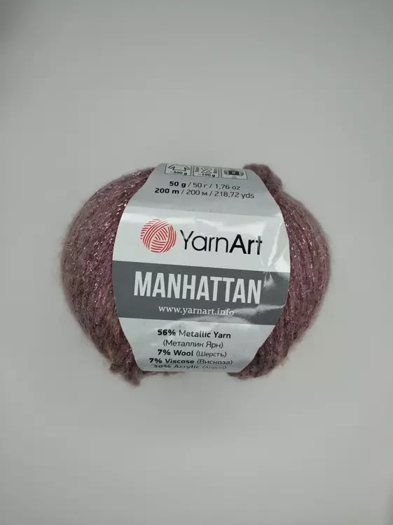 Yarnart Manhattan Yarnart (Манхэттн Ярнарт) 909 розовый