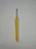 Крючок для вязания с резиновой ручкой, цельнометаллический, 5,0 мм.