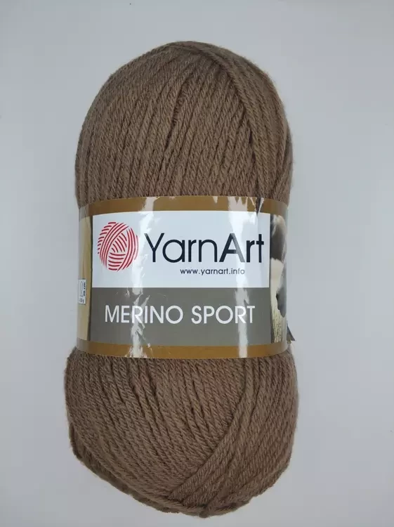 Yarnart Merino Sport (Ярнарт Мерино Спорт) 766 светло-коричневый