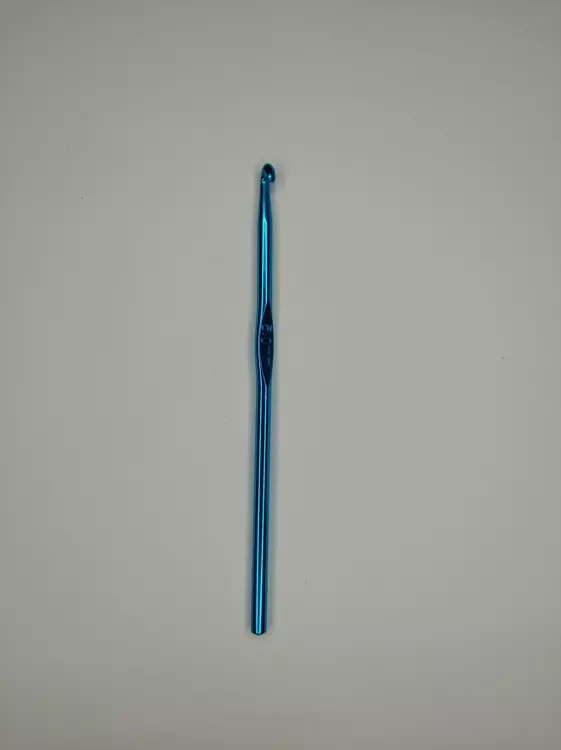 Крючок для вязания алюминиевый, 5,0 мм.
