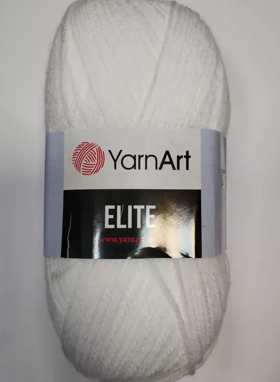 Yarnart Elite (Ярнарт Элит) 150 белый