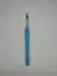 Крючок для вязания с резиновой ручкой, цельнометаллический, 5,5 мм.