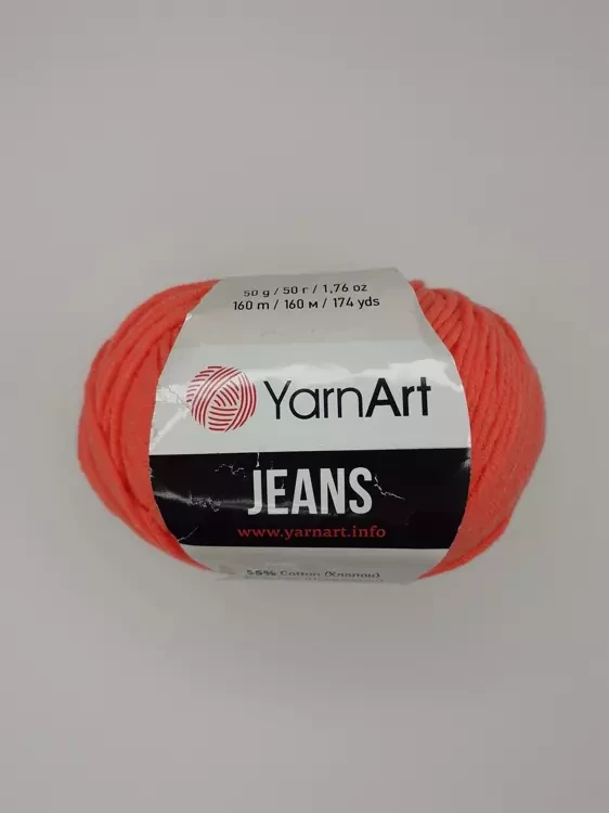Yarnart Jeans (Ярнарт Джинс) 61 коралл