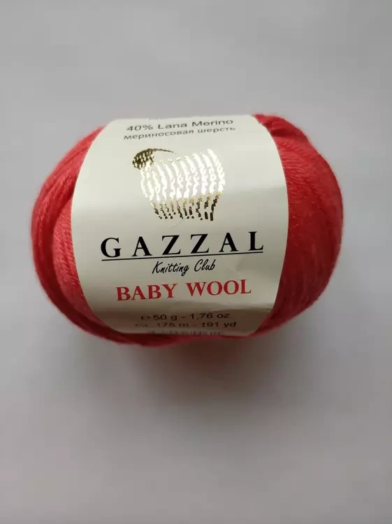 Baby Wool Gazzal (Бэби Вул Газзал) 819 коралл